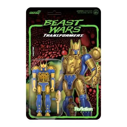 Figurine Transformers reaction wave 7 beast wars cheetor